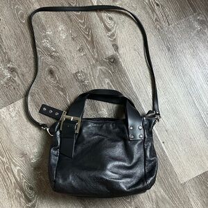 Ripani black leather bag